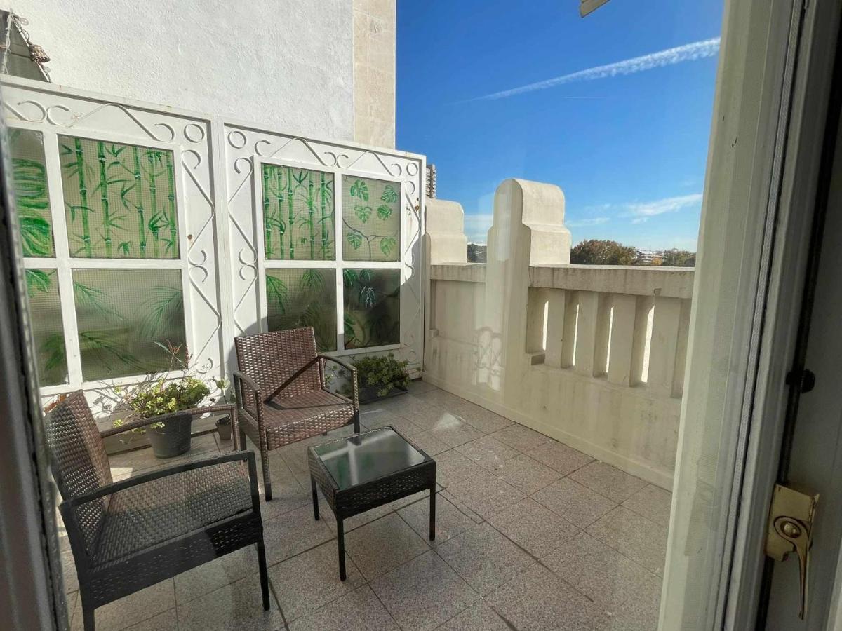 Apartamento Con Terraza Y Vistas Alcalaretiro Madrid Exteriör bild